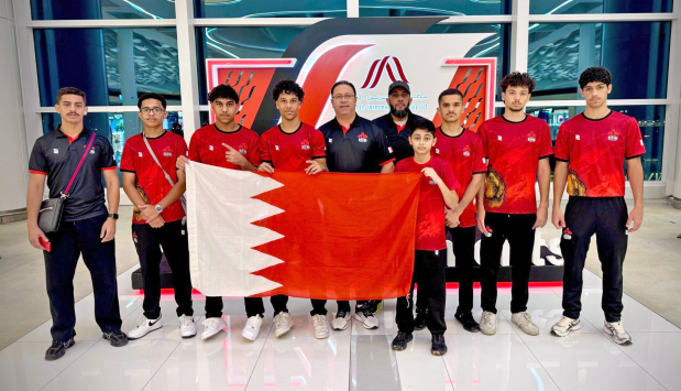 <p>Bahrain&rsquo;s boxing national team is set to participate in the Braga Open Boxing, an international tournament featuring more than 20 countries and taking place in Braga, Portugal.</p>
<p>The kingdom&rsquo;s delegation departed for the event, headed by Bahrain Boxing Federation (BBF) president Rashid Feleyfel. It includes BBF technical director and national team head coach Tony Davis, along with coaches Fethi Missaoui and Mohamed Naseem.</p>
<p>The fighters include Salman Mohammed (38kg weight division), Jayden Price (44kg), Abdulrahman Rashid (60kg), Mohammed Attia (75kg), Ahmed Attia (60kg), Yousef Khaled (71kg), Hassan Jamsheer (75kg), Fahad Al Abdulla (60kg), Mohammed Fakhr (71kg).</p>
<p>Above, a group of Bahrain&rsquo;s boxers with their coaches prior to their departure.</p>